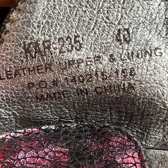 Alegria Pink Purple Metallic KEL - 235 Sz 40. ALE0438 - Picture 7 of 7